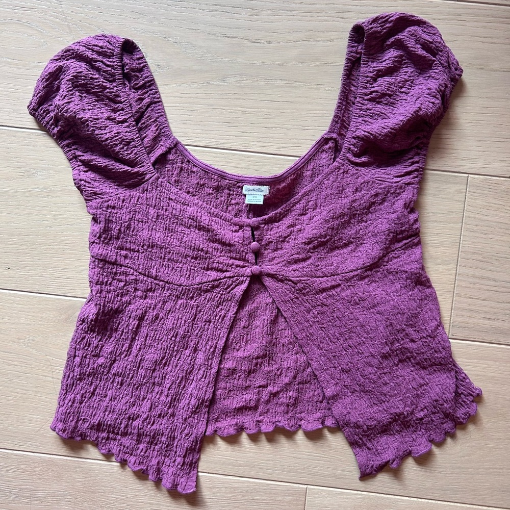 Dark Pink Women's Top